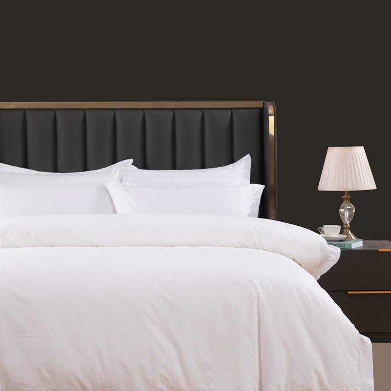 6080S 400TC 100% কটন সাটিন প্লেইন সাদা হোটেল বেডিং সেট 6080S 400TC 100% কটন সাটিন প্লেইন সাদা হোটেল বেডিং সেট