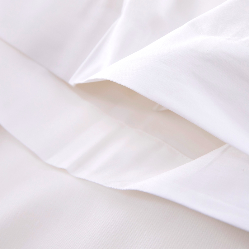 6080S 400TC 100% কটন সাটিন প্লেইন সাদা হোটেল বেডিং সেট 6080S 400TC 100% কটন সাটিন প্লেইন সাদা হোটেল বেডিং সেট