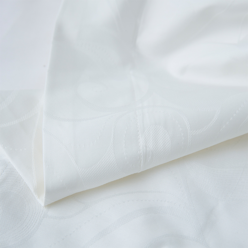 নতুন জ্যাকার্ড 100% কটন সাটিন হোয়াইট হোটেল লিনেন বেডরুম বেডিং শীট সেট নতুন জ্যাকার্ড 100% কটন সাটিন হোয়াইট হোটেল লিনেন বেডরুম বেডিং শীট সেট