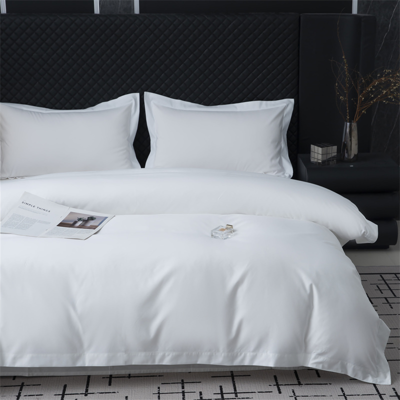 স্টার হোটেলের জন্য 50% কটন 50% পলিয়েস্টার 300TC ফ্যাব্রিক বেডিং সেট স্টার হোটেলের জন্য 50% কটন 50% পলিয়েস্টার 300TC ফ্যাব্রিক বেডিং সেট