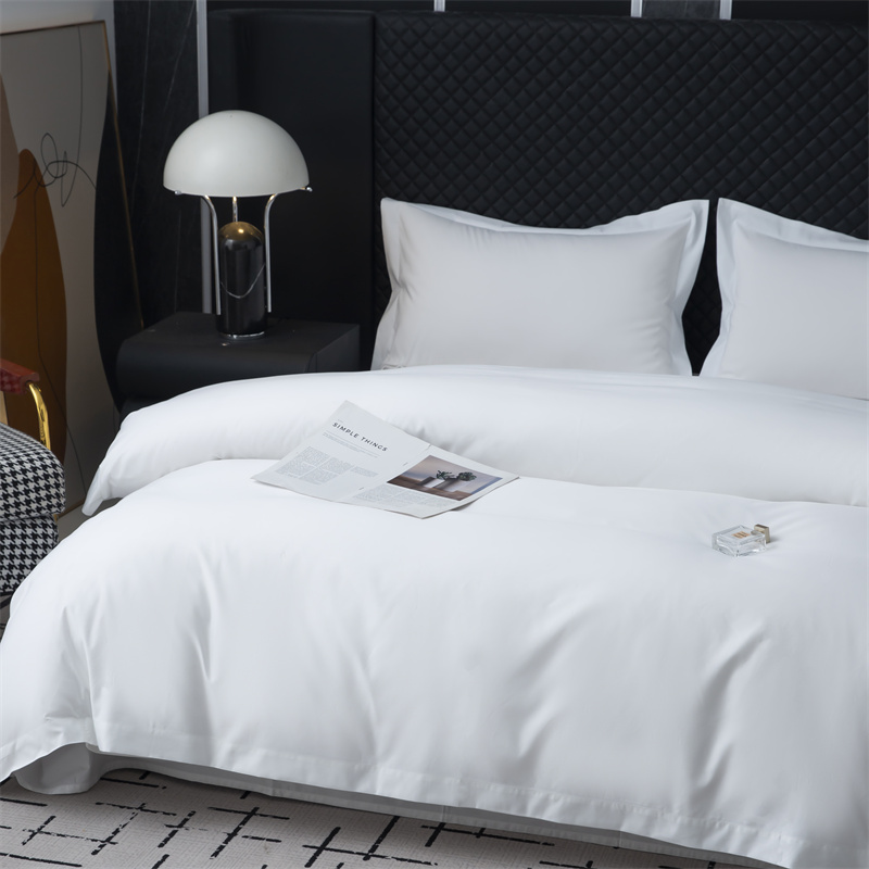 স্টার হোটেলের জন্য 50% কটন 50% পলিয়েস্টার 300TC ফ্যাব্রিক বেডিং সেট স্টার হোটেলের জন্য 50% কটন 50% পলিয়েস্টার 300TC ফ্যাব্রিক বেডিং সেট