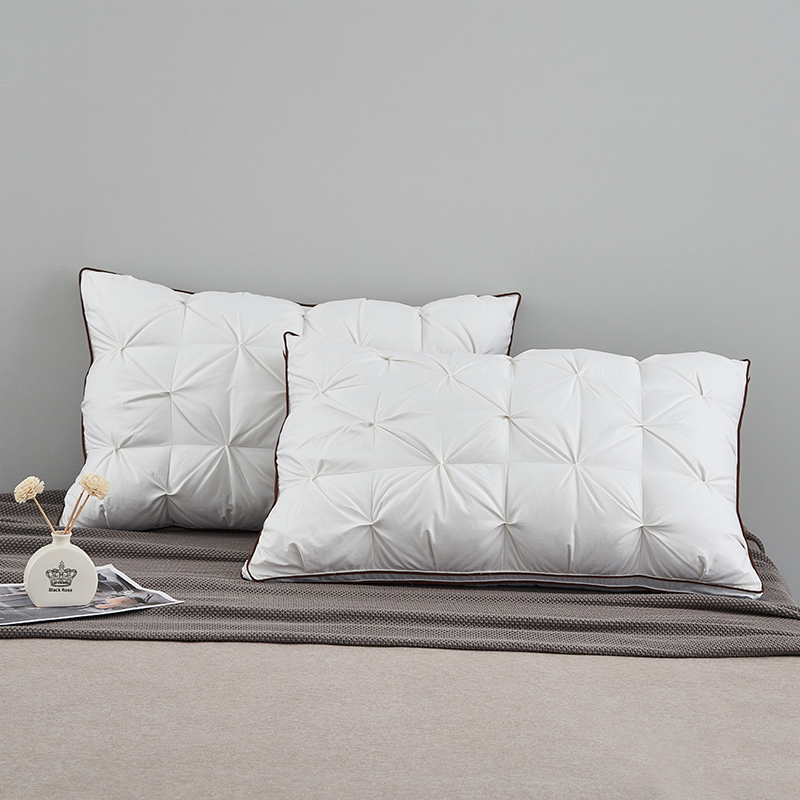 গুজ ডাউন ফিলিং টুইস্টেড প্রযুক্তি বালিশ গুজ ডাউন ফিলিং টুইস্টেড প্রযুক্তি বালিশ